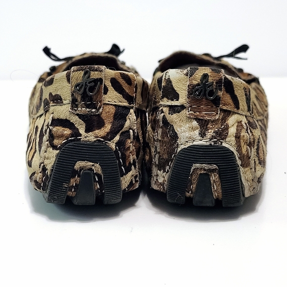 Sam Edelman Leather flat loafers Shoes sz 8 M Jeweled - Picture 7 of 12